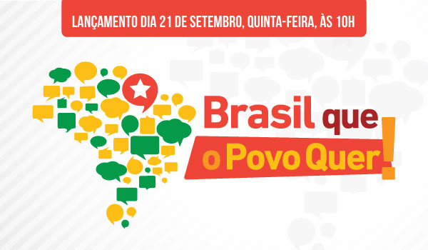 Brasil que o Povo Quer: Lançamento Fundação Perseu Abramo