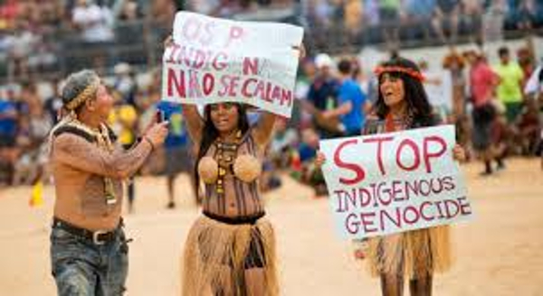 Protesto Indígena: Povos Reagem Contra Genocídio e Silenciamento