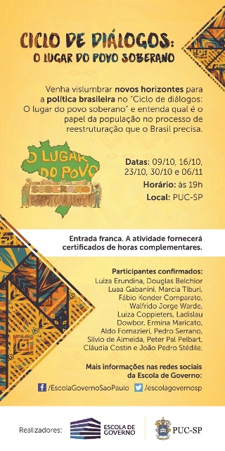 Ciclo de Diálogos: O Lugar do Povo Soberano