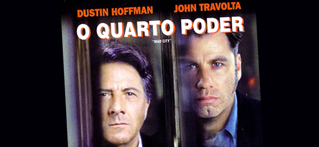 Pôster O Quarto Poder: Dustin Hoffman e John Travolta