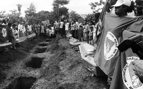 Funeral de Trabalhadores Rurais Sem Terra: Injustiça e Luto