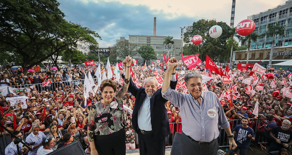 Lula, Dilma e Haddad: Unidade em Grande Ato Popular