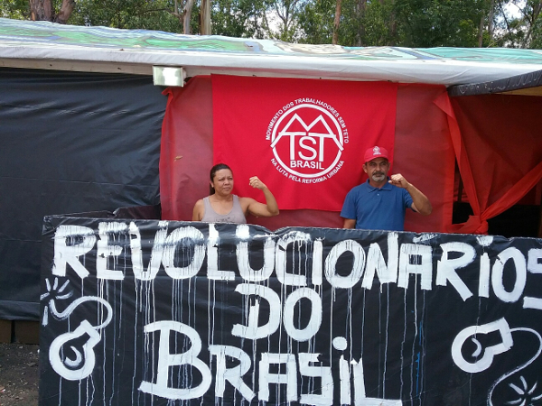 Manifestação do Movimento dos Trabalhadores Sem Teto pela Reforma Urbana