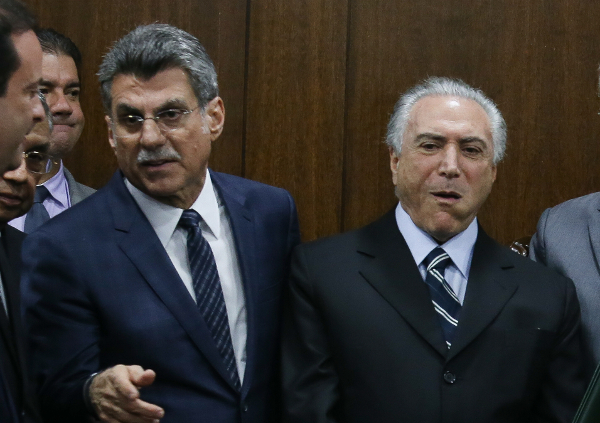 Michel Temer e Eliseu Padilha em Evento Político