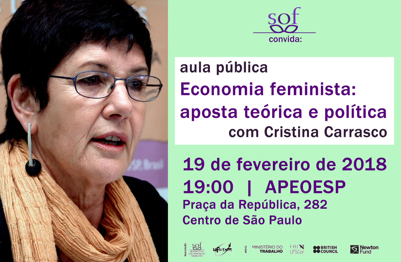 Aula Pública: Economia Feminista com Cristina Carrasco