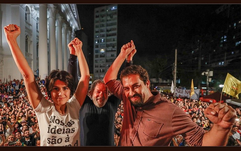 Lideranças Políticas em Mobilização Noturna