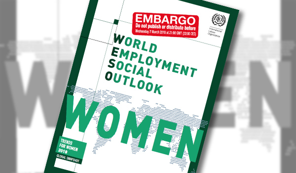 Capa Relatório OIT: Emprego Social Mulheres 2018
