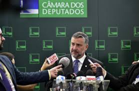 Coletiva de imprensa na Câmara dos Deputados