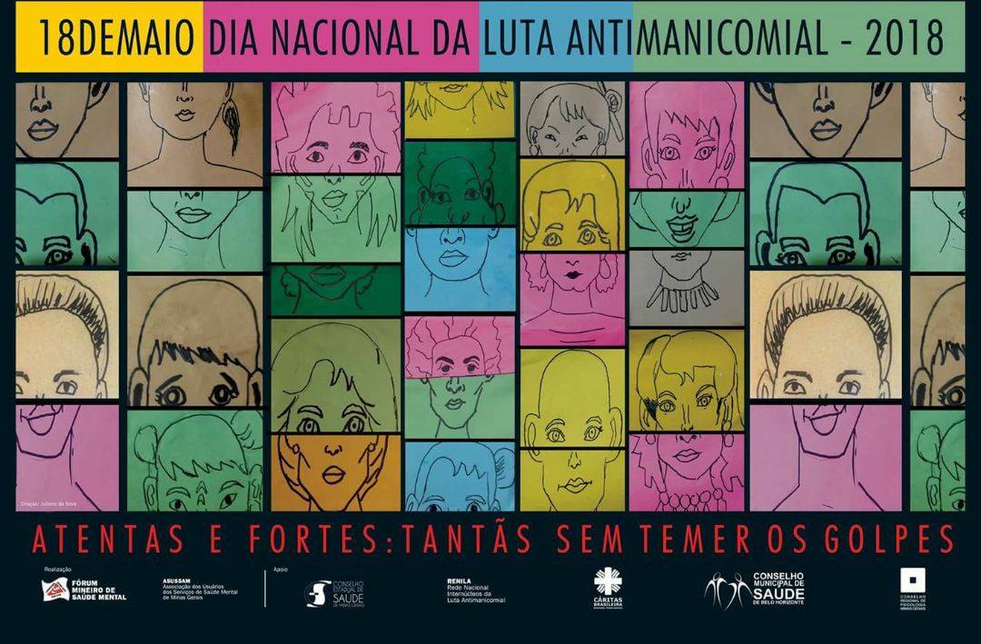 18 de Maio: Luta Antimanicomial, Atentas e Fortes 2018