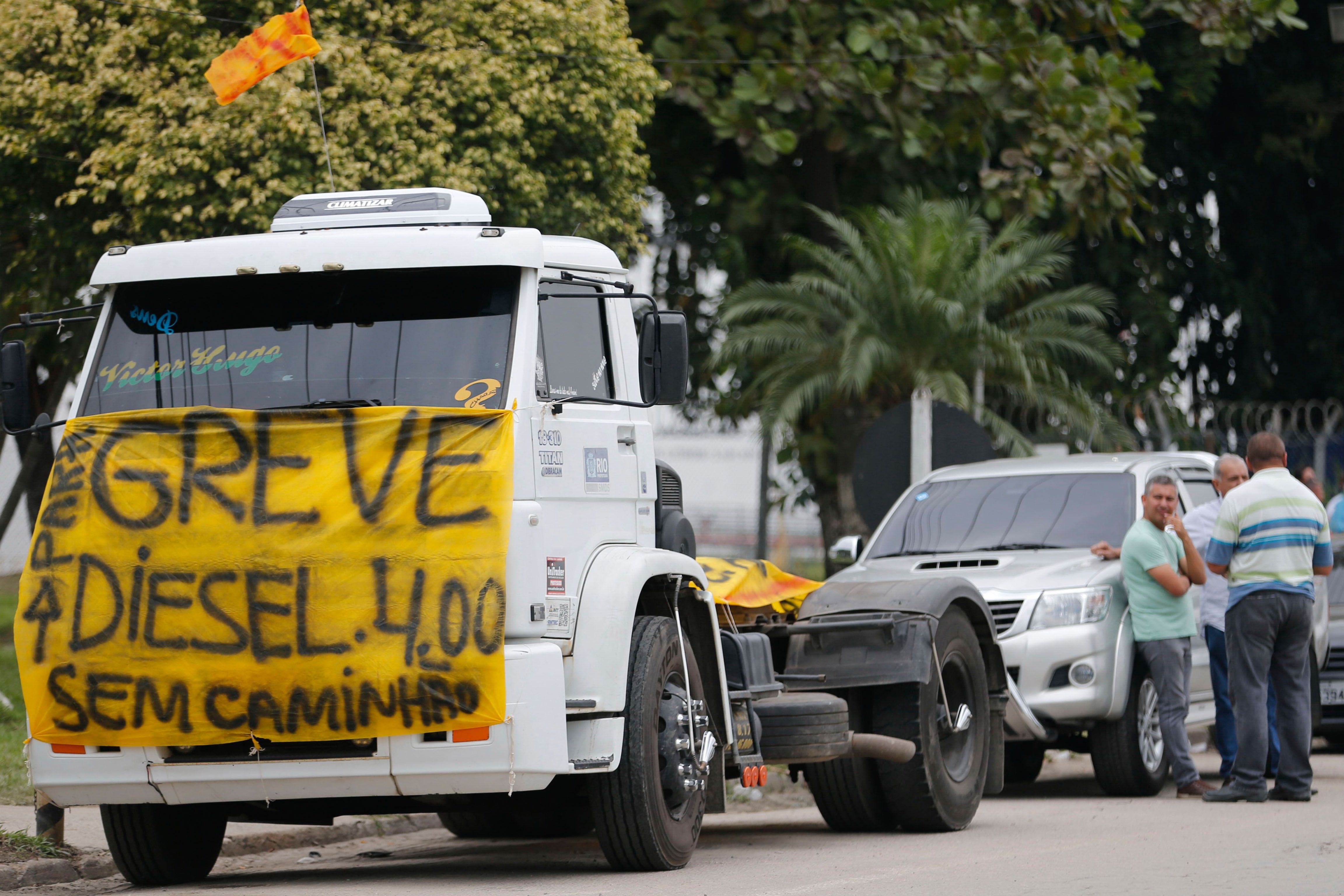 Greve de Caminhoneiros contra Preço do Diesel no Brasil