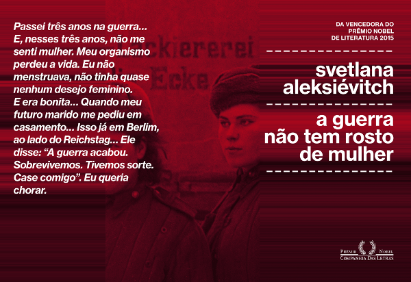 Svetlana Alexievich: A Guerra Não Tem Rosto de Mulher