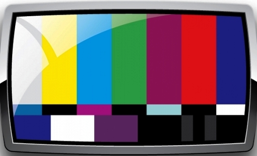 Tela de TV: Barras de Cores de Teste de Transmissão