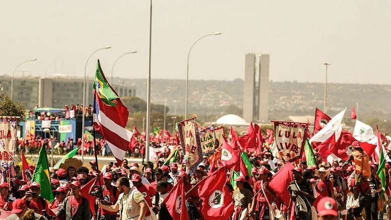 Manifestação Popular Lula Livre em Brasília