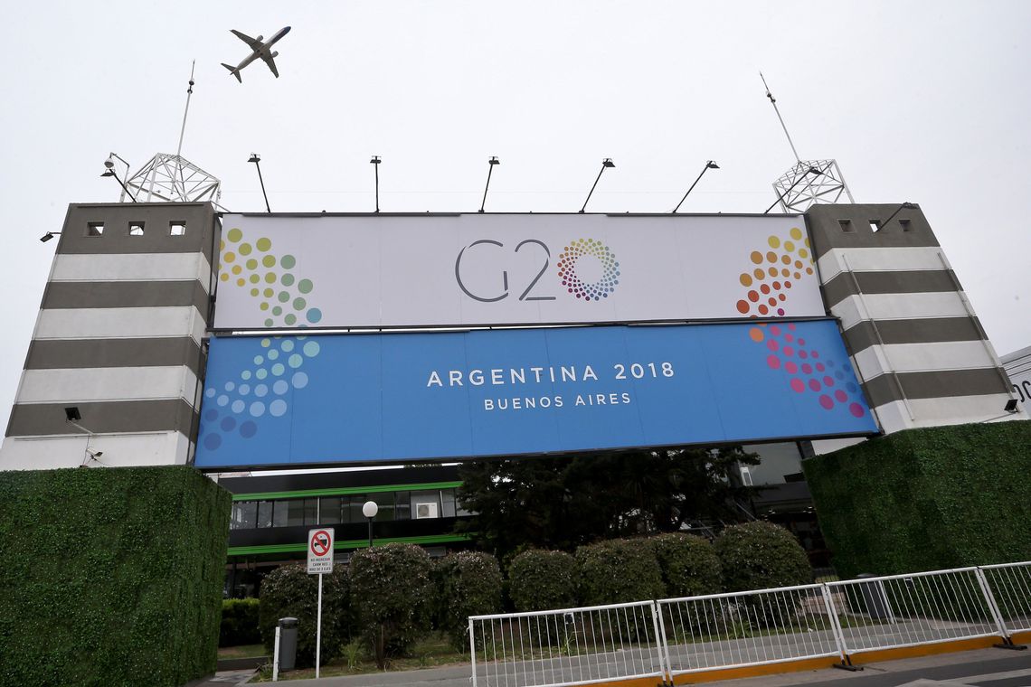 G20 Argentina 2018: Buenos Aires com Avião