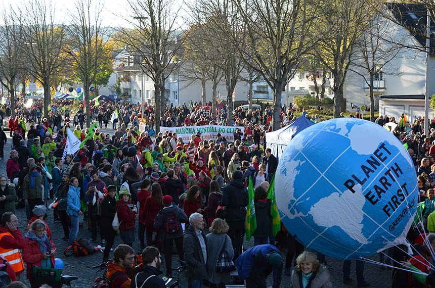 Marcha Mundial do Clima: Planet Earth First