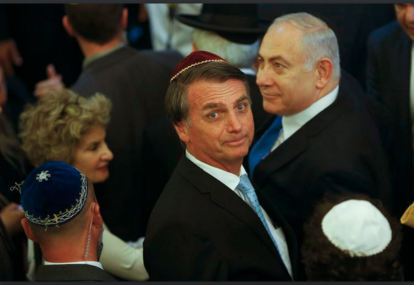 Jair Bolsonaro e Benjamin Netanyahu: Encontro em Evento Judaico