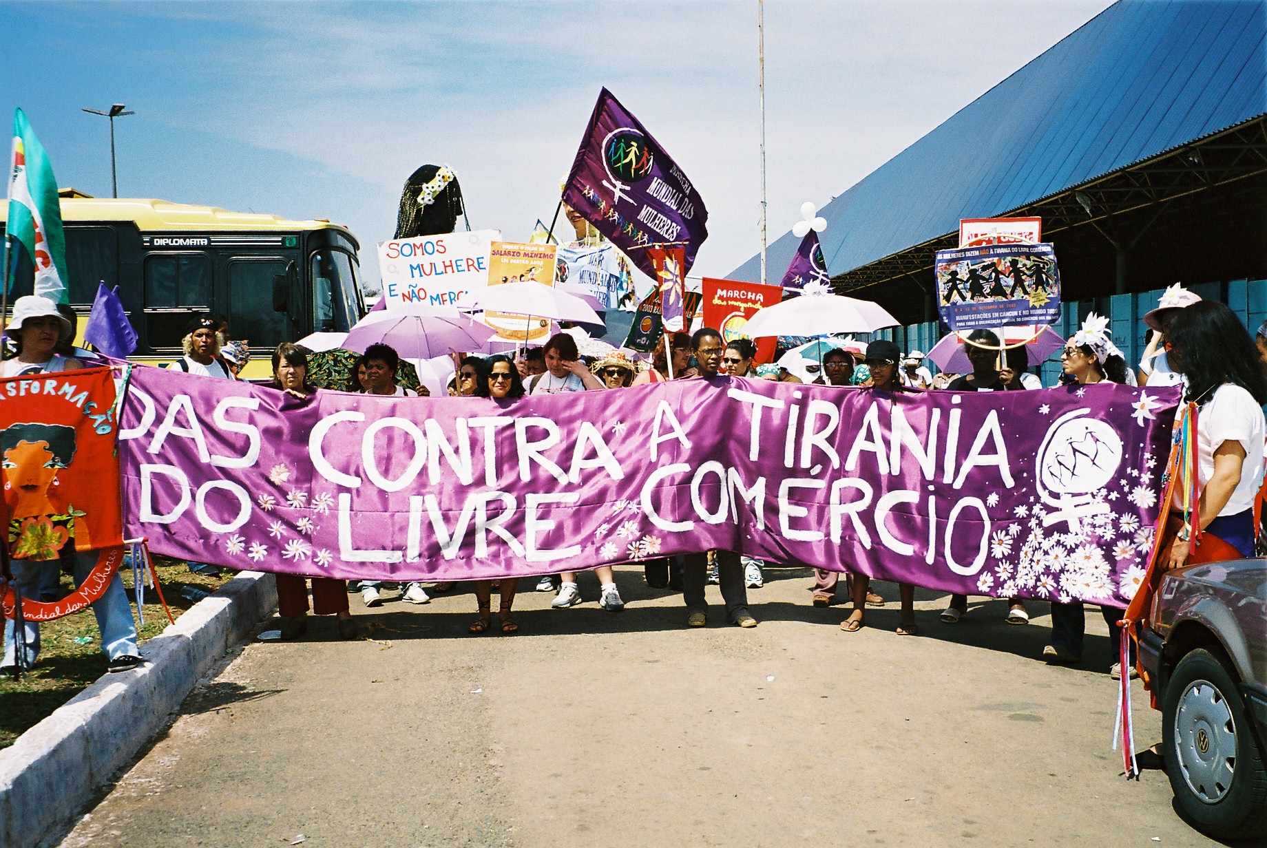 Marcha Mundial das Mulheres Contra a Tirania do Livre Comércio