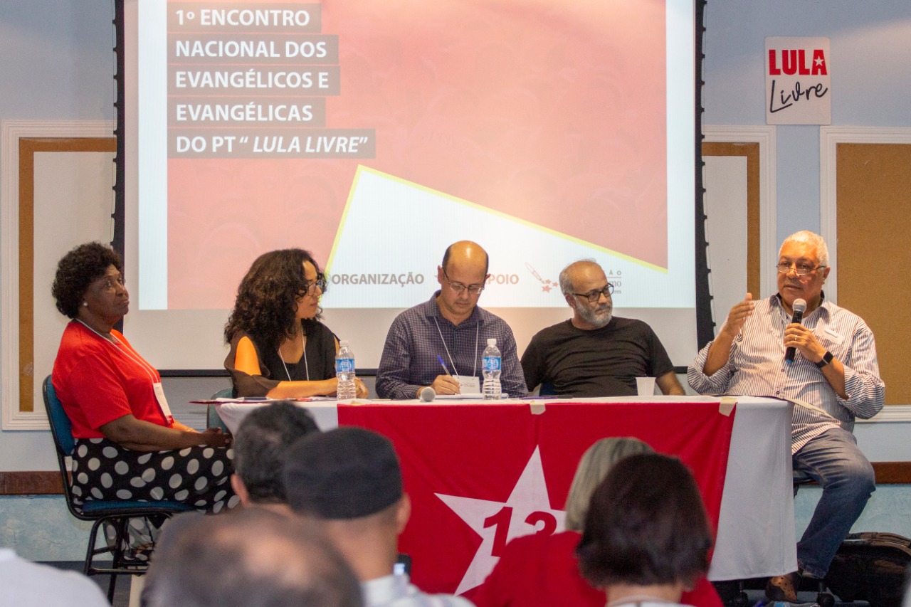 Encontro Nacional de Evangélicos do PT "Lula Livre"