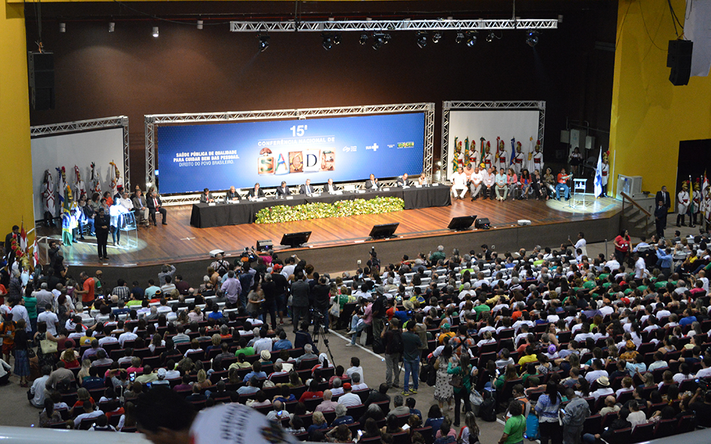 15ª Conferência Nacional de Saúde no Brasil