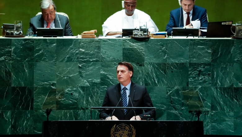 Bolsonaro Discursa na ONU: Cena de Liderança Global