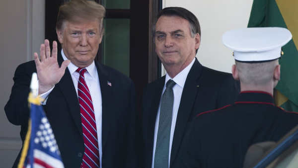 Encontro Trump Bolsonaro Casa Branca