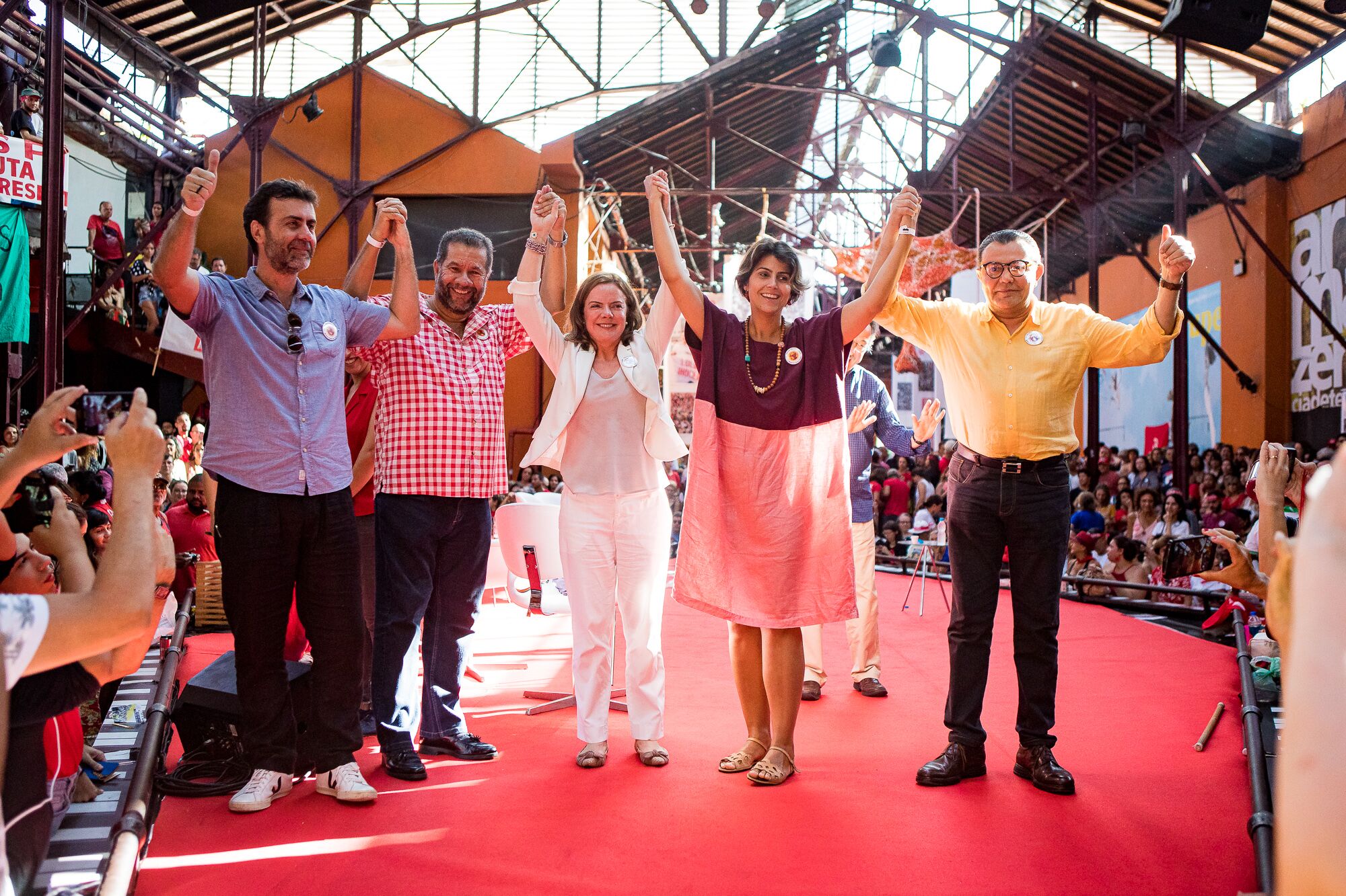 Lideranças Progressistas Unidas em Ato Público