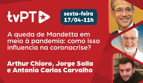 Queda de Mandetta e Coronacrise: Debate tvPT