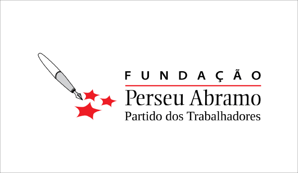 Logo Oficial Fundação Perseu Abramo: Caneta e Estrelas