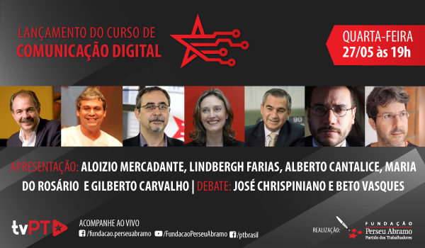 Lançamento: Curso de Comunicação Digital Fundação Perseu Abramo