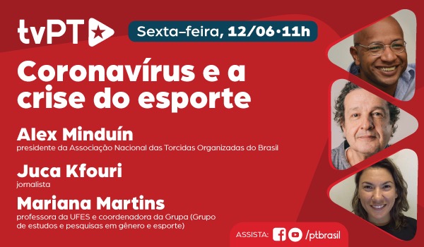 Coronavírus e a Crise do Esporte - Debate tvPT