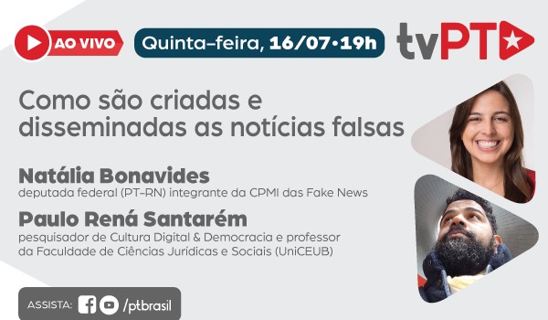 Webinar: Criação e Disseminação de Notícias Falsas
