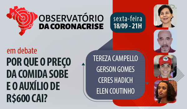 Debate: Preços de Alimentos e Auxílio Emergencial