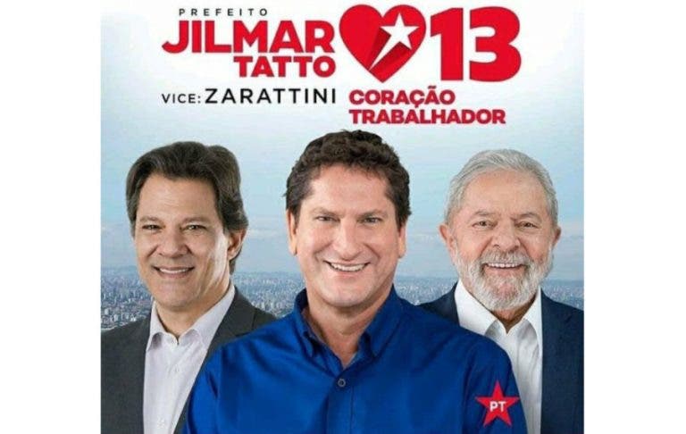 Gilmar Tatto Prefeito: Campanha com Haddad e Lula