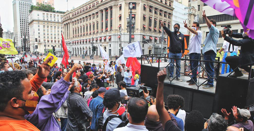 Manifestação Política em São Paulo: União e Esperança Democrática