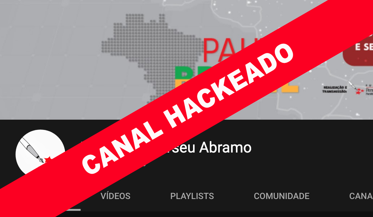 Canal Hackeado: Fundação Perseu Abramo no YouTube
