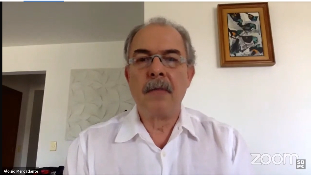 Aloizio Mercadante: Imagem Institucional em Evento Online