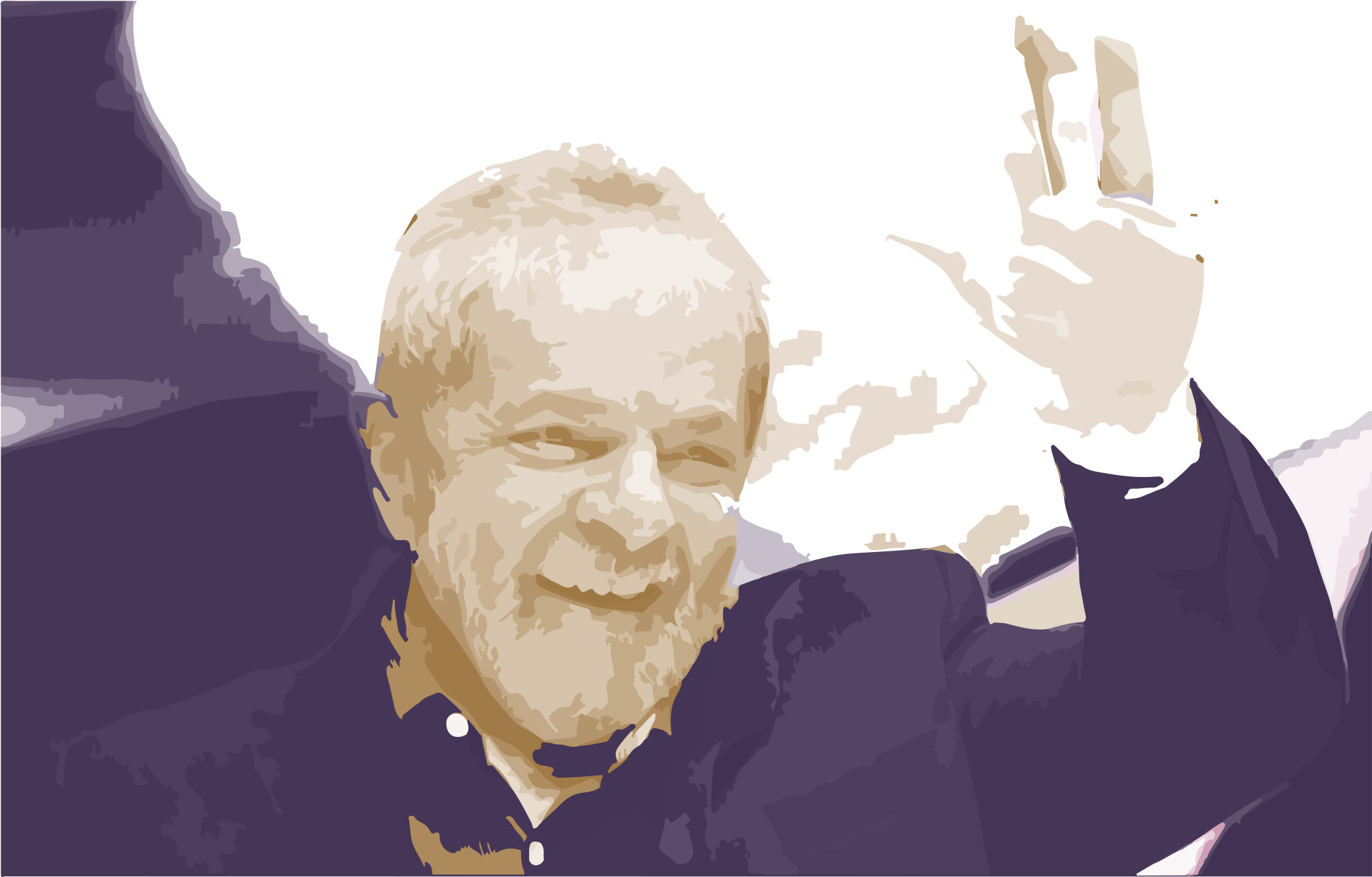 Lula Sorrindo, Sinal de Vitória e Otimismo