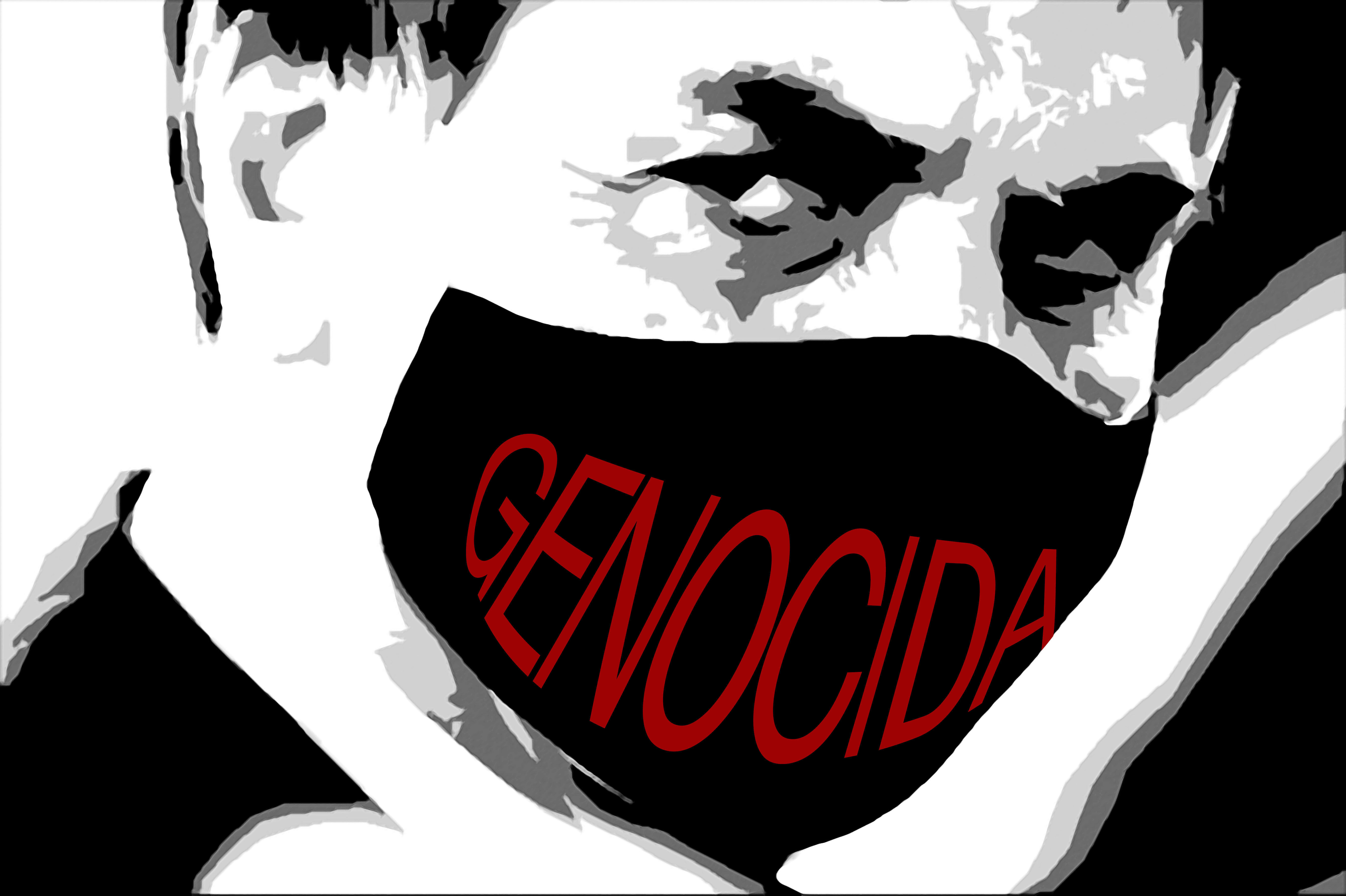 Arte Gráfica: O Rosto e a Acusação de Genocida