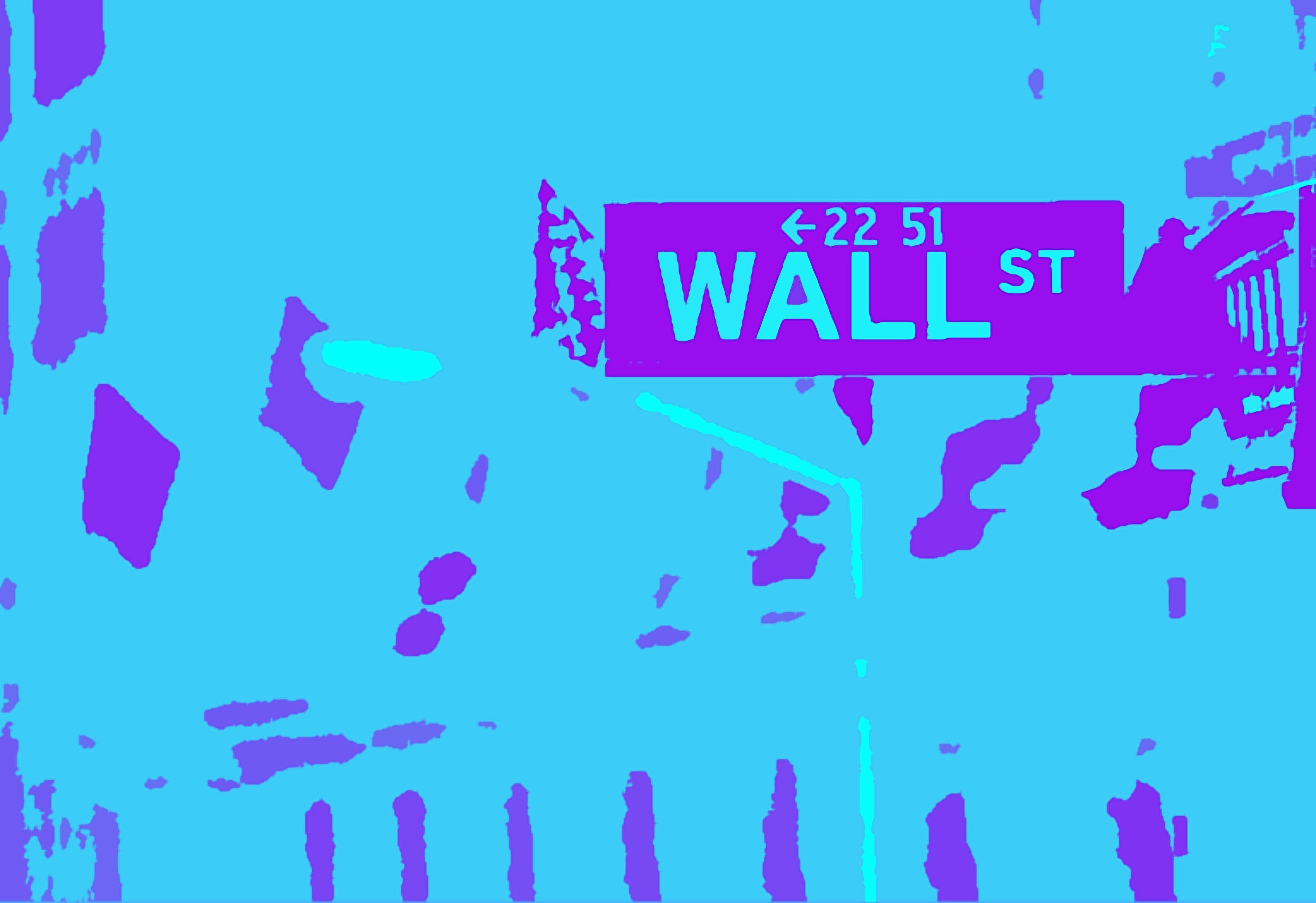 Wall Street: Símbolo Urbano e Financeiro Estilizado