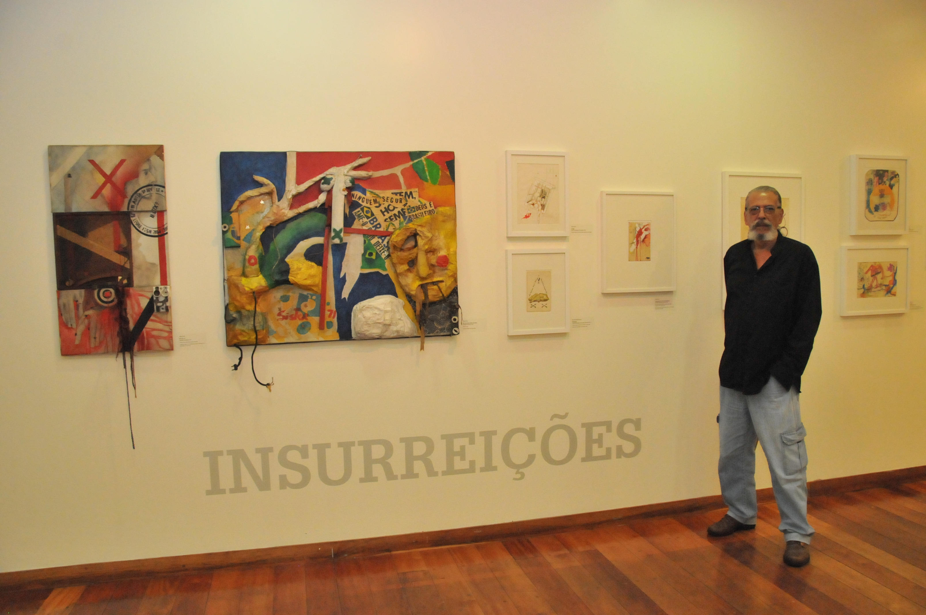 Exposição "Insurreições" com Homem e Arte na Fundação Perceu Abramo