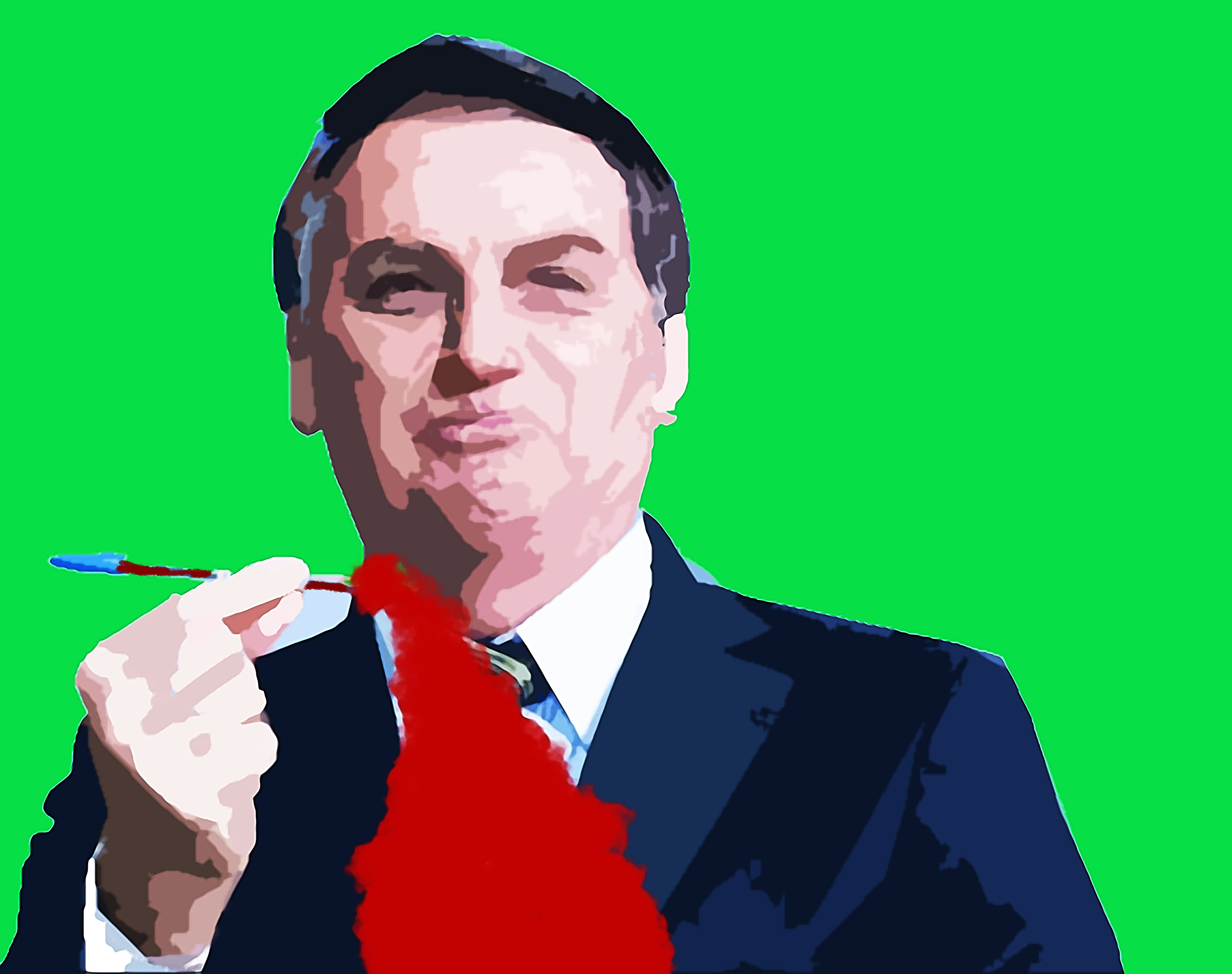 Bolsonaro: Pincel, Tinta Vermelha e Consequências