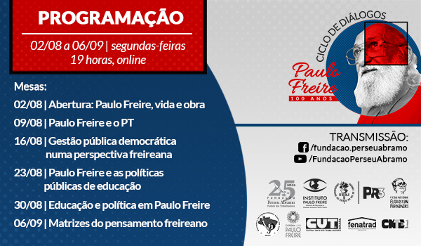 FPA organiza ciclo em homenagem aos 100 anos de Paulo Freire