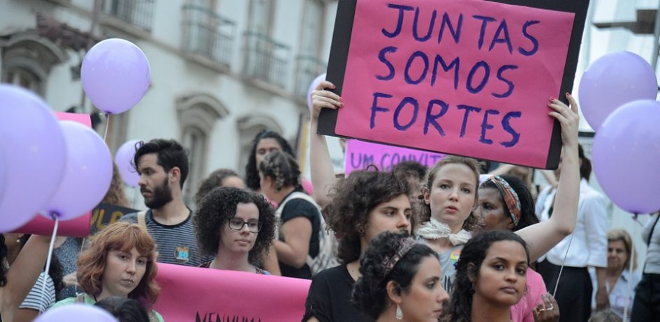 Protesto Feminista: Juntas Somos Fortes