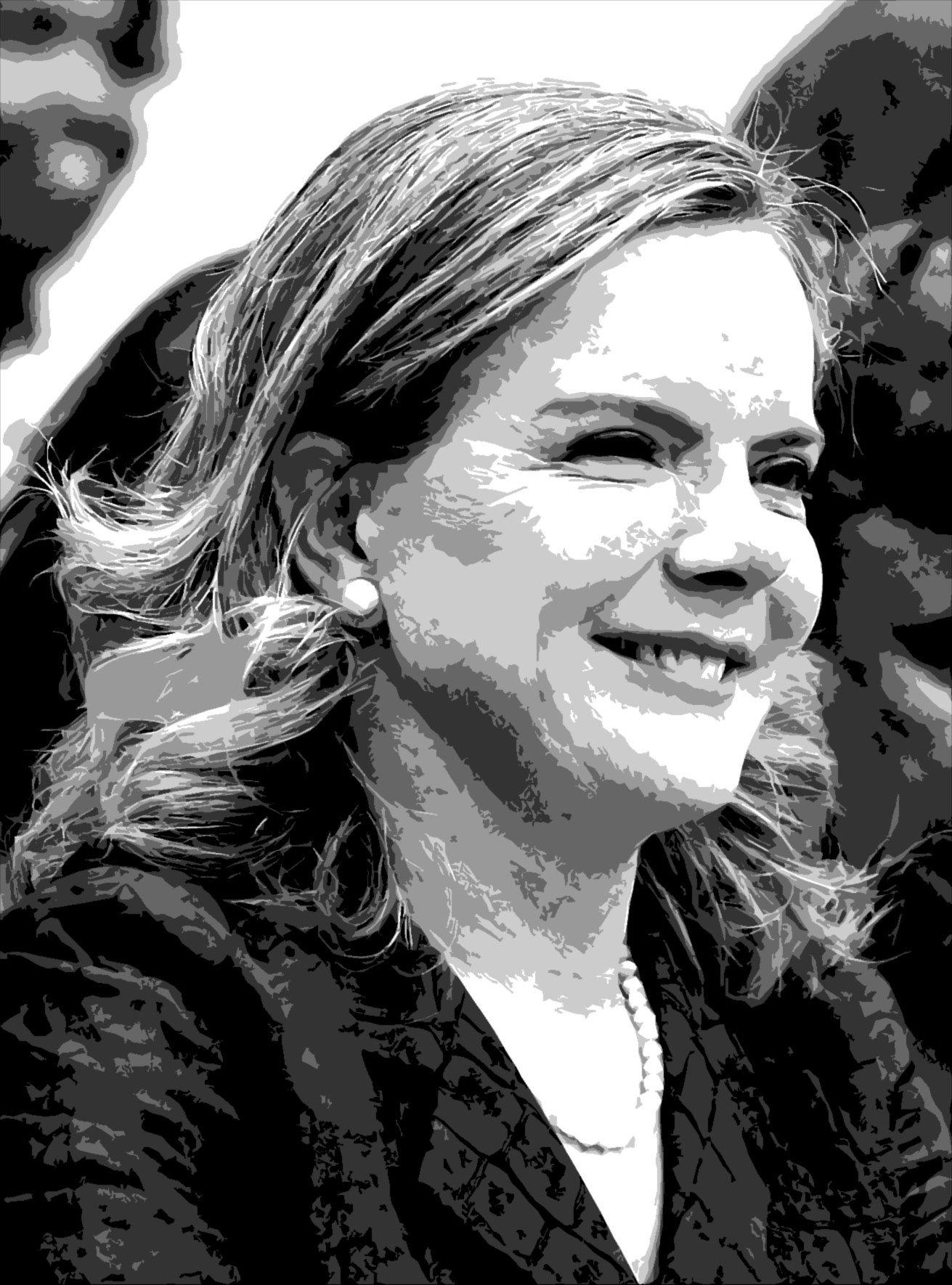 Mulher Sorrindo: Confiança, Liderança e Otimismo