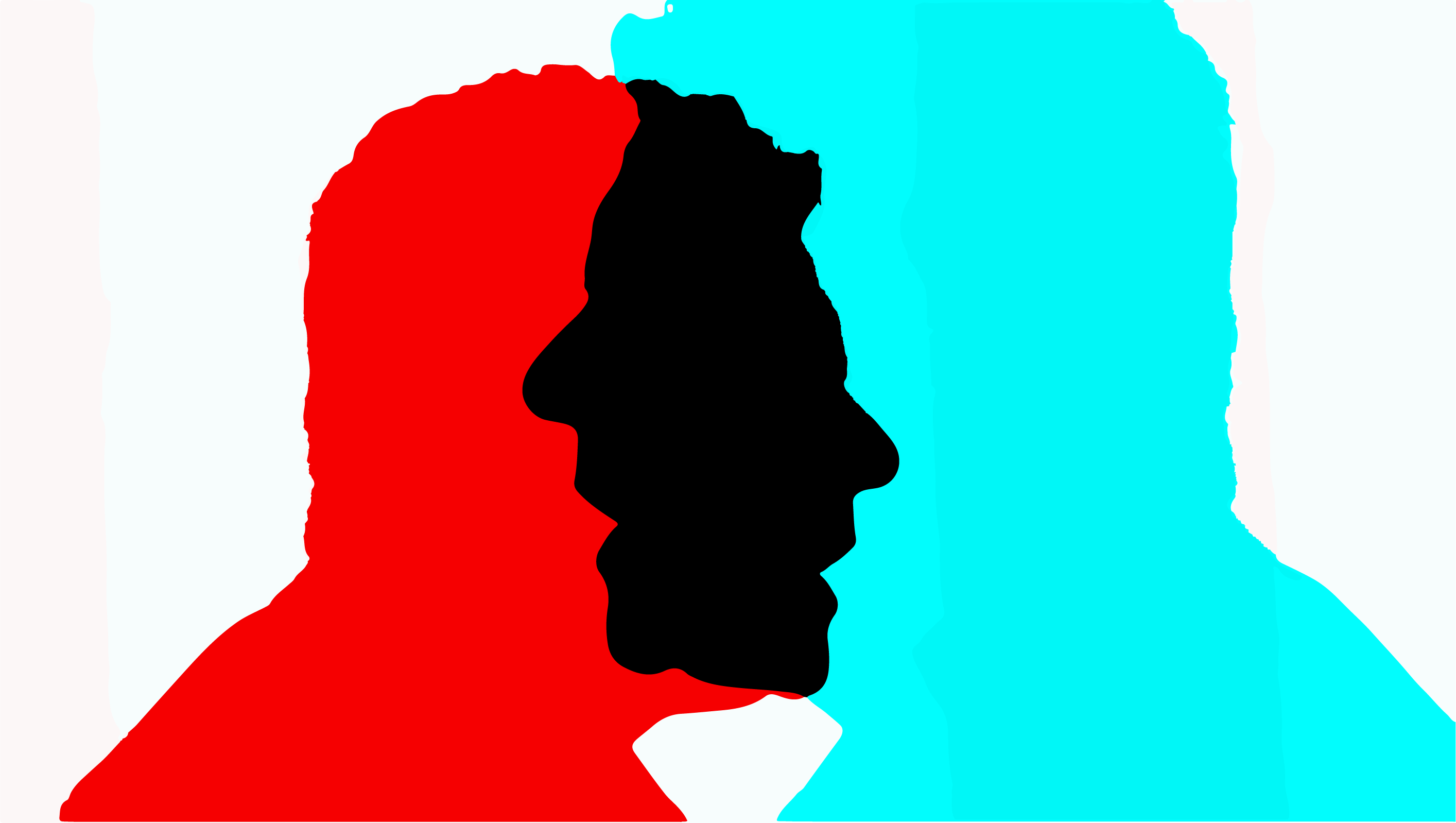 Diálogo de Ideias: Silhuetas em Contraste