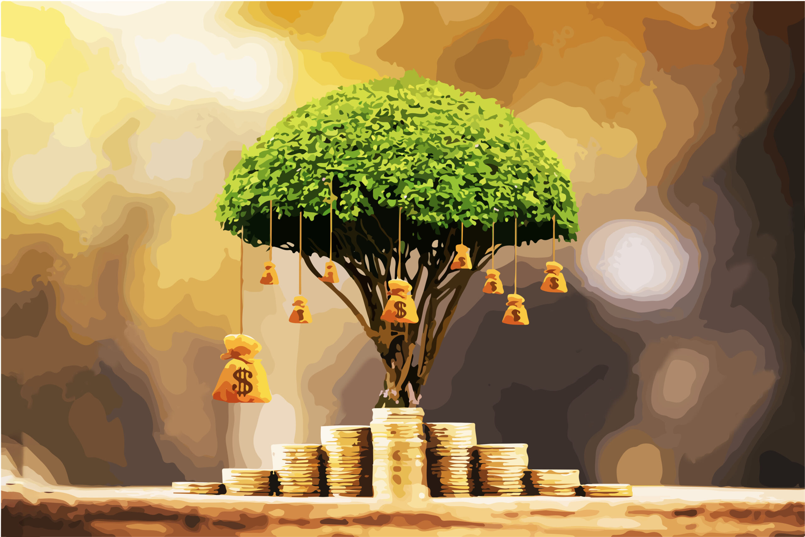 Árvore do Dinheiro: Investimento, Crescimento e Prosperidade Financeira