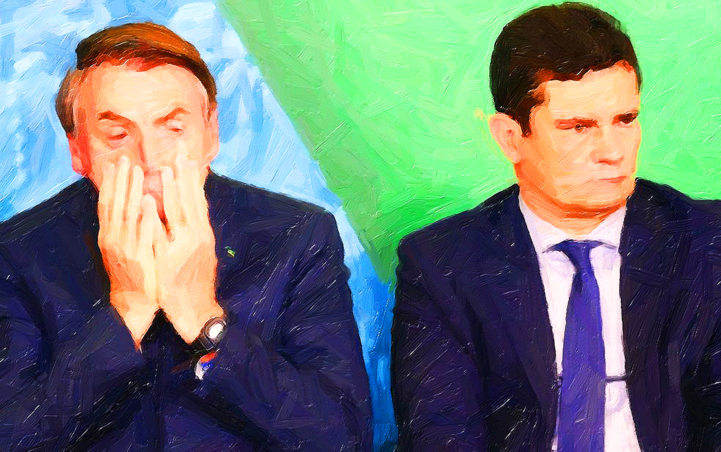 Bolsonaro e Moro: Tensão e Reflexão Política Brasileira