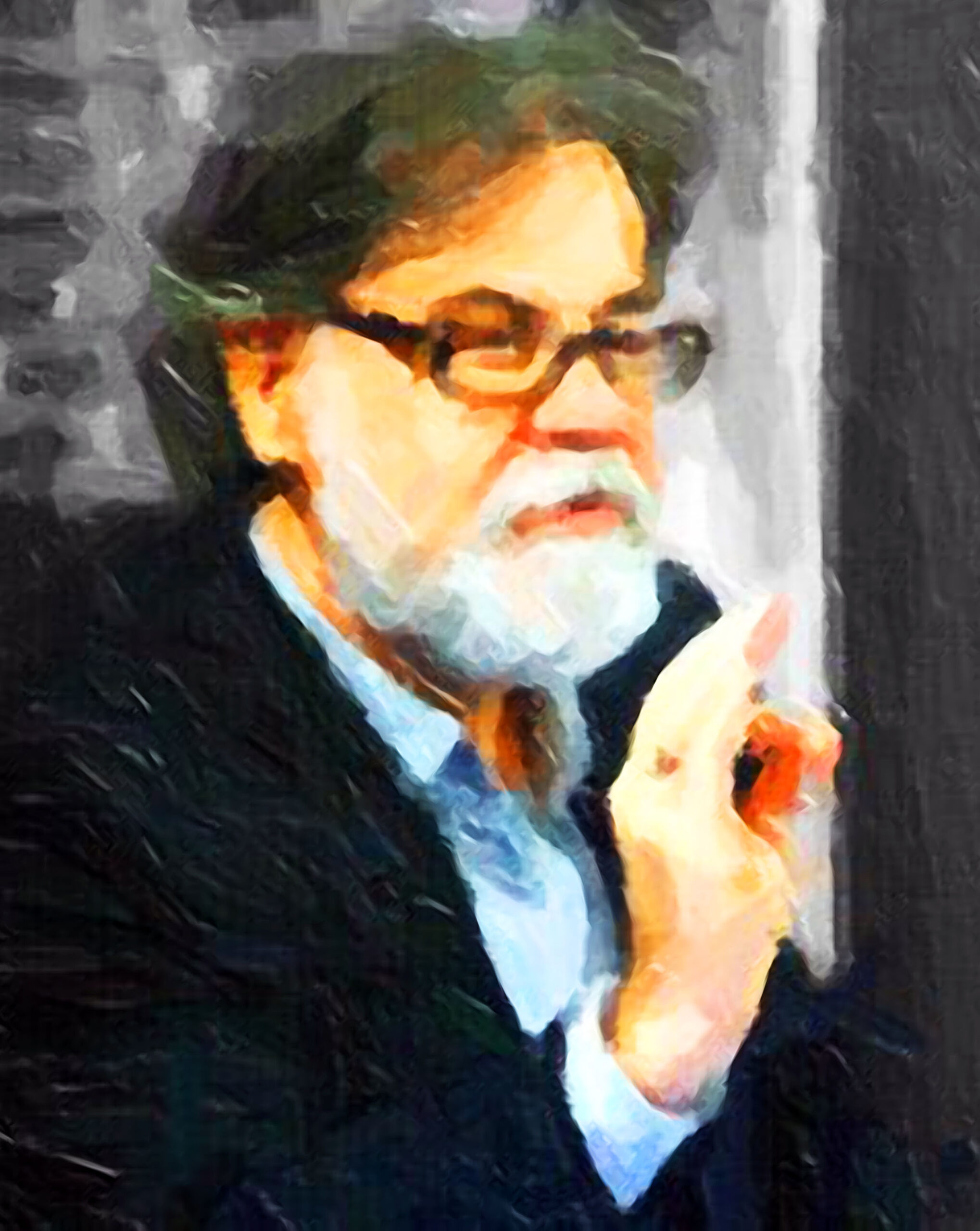 Retrato: Homem Sábio, Liderança e Expressão