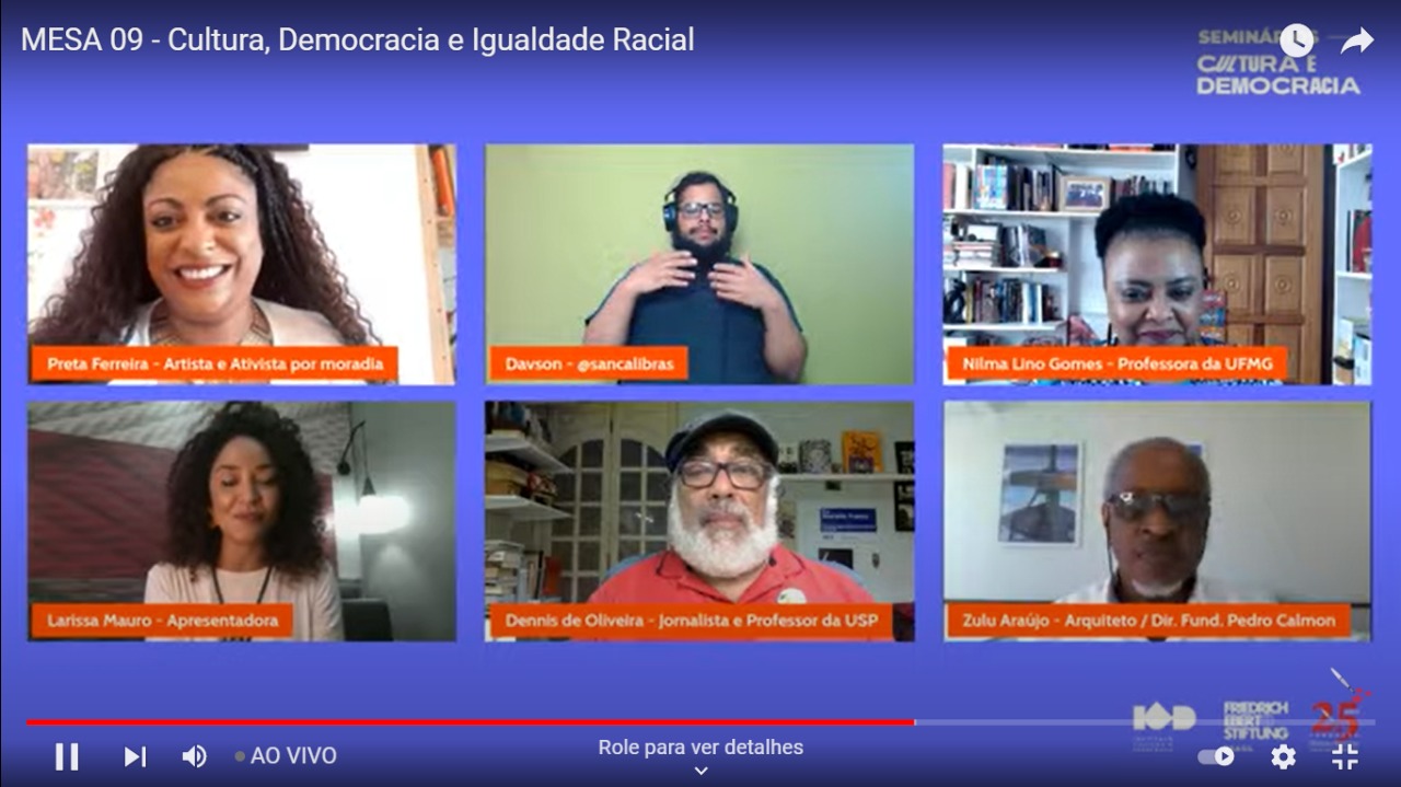 Racismo é impedimento à democracia no Brasil
