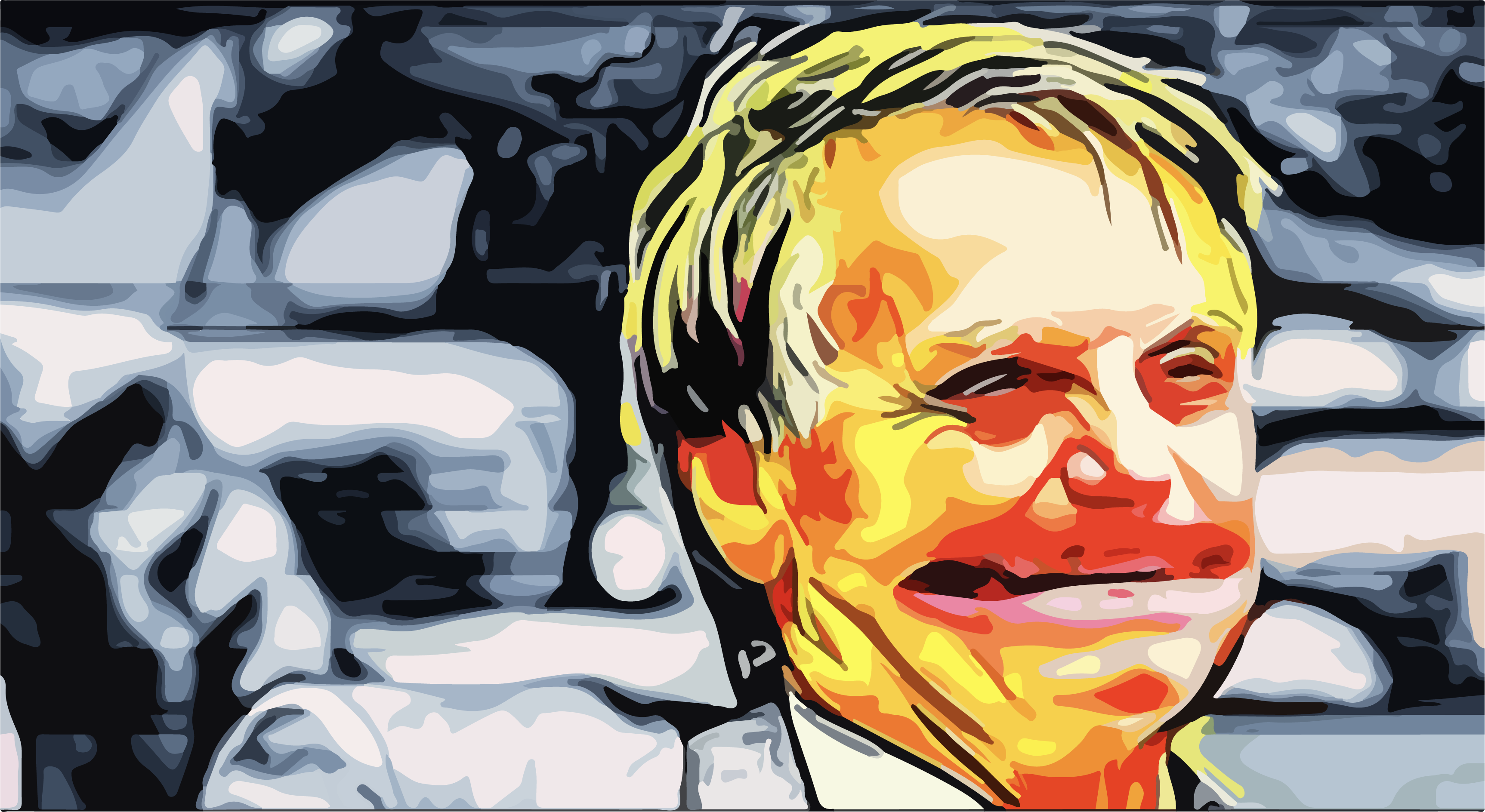 Retrato Vibrante de Alegria e Expressão Política